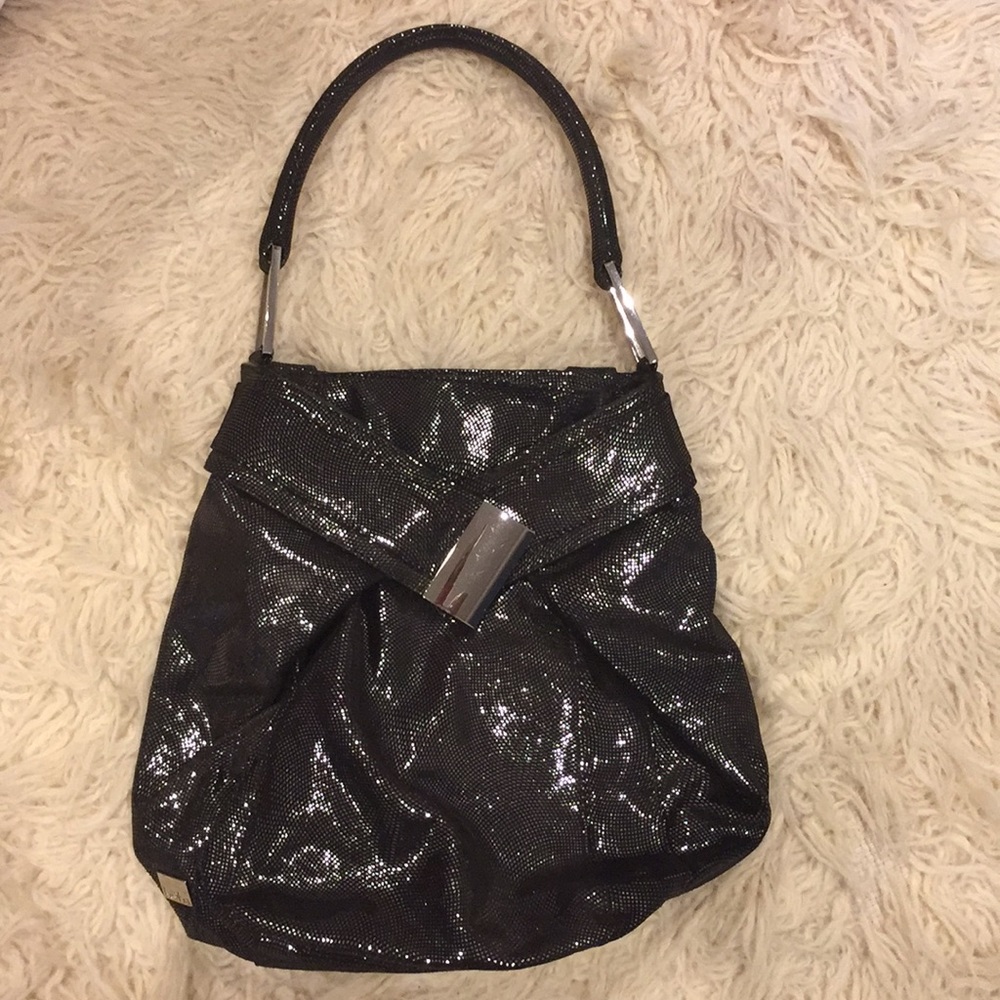 Kooba large shoulder handbag, black (style Ali)